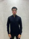 Half-Zip Trui Blauw