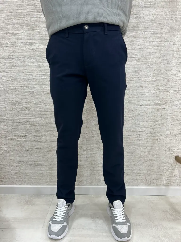 Chino Broek Blauw