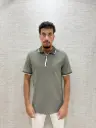 Metro Zip Polo Groen