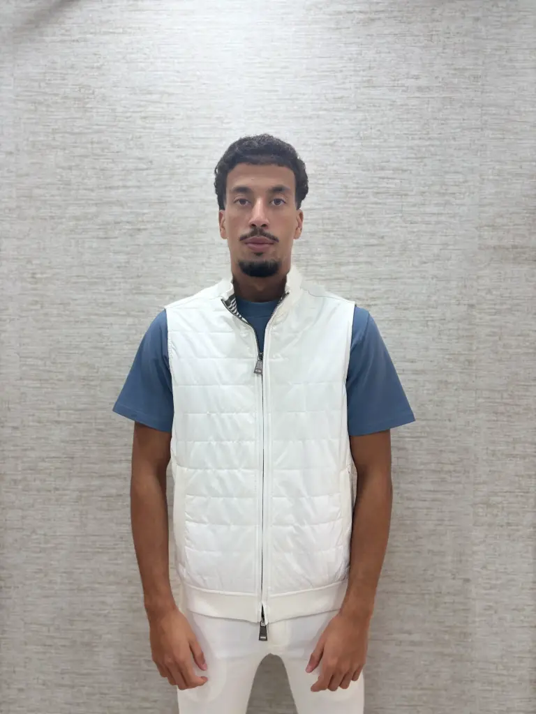 Gewatteerde Bodywarmer Wit