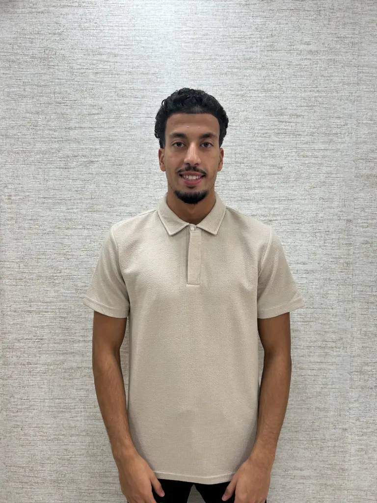 Minimal Polo Beige