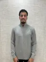 Half-Zip Trui Grijs