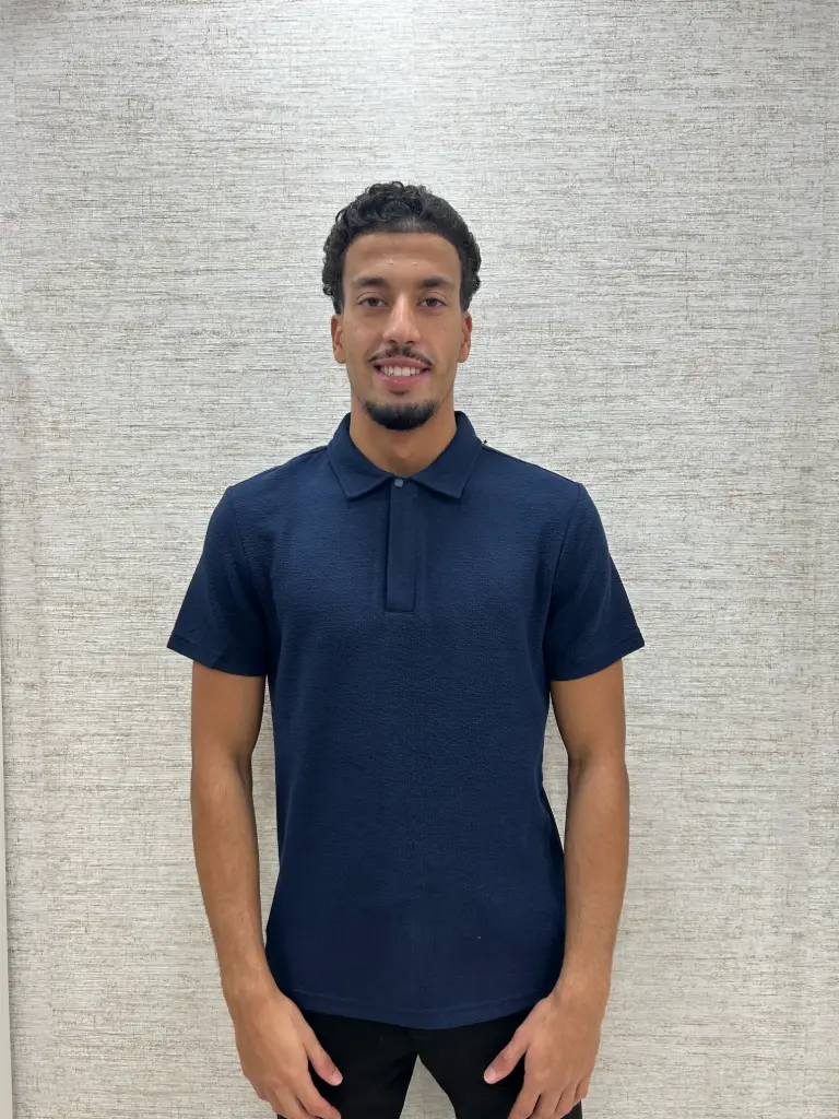 Minimal Polo Blauw
