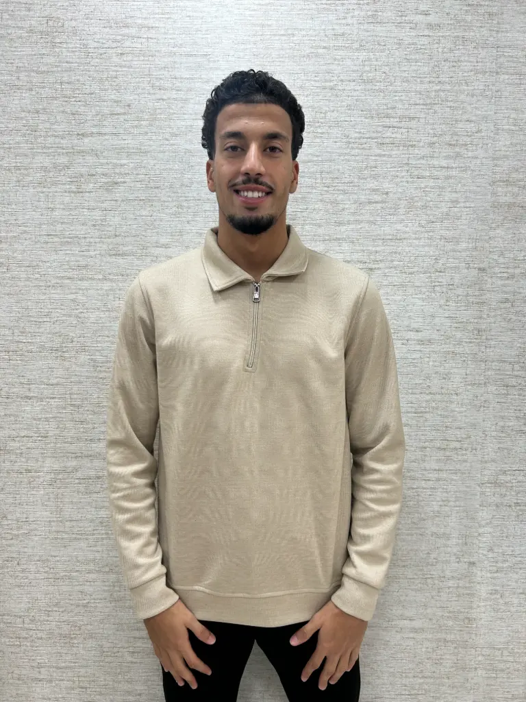 Oslo Zip Beige