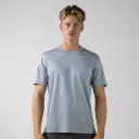 Glans T-Shirt Blauw