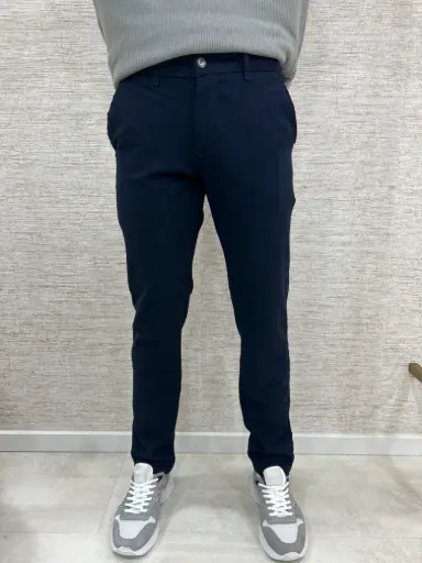 Chino Broek Blauw