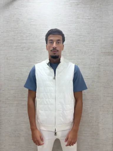 Gewatteerde Bodywarmer Wit