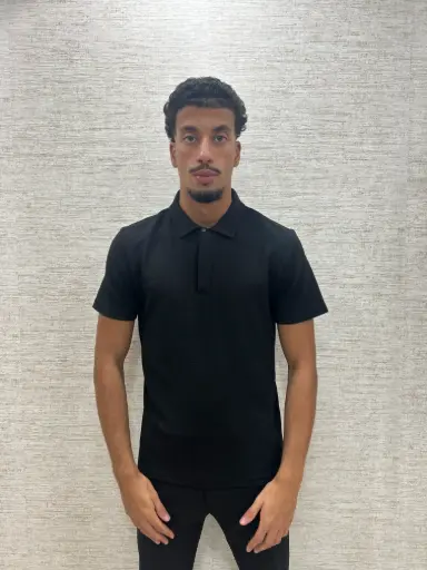 Minimal Polo Zwart